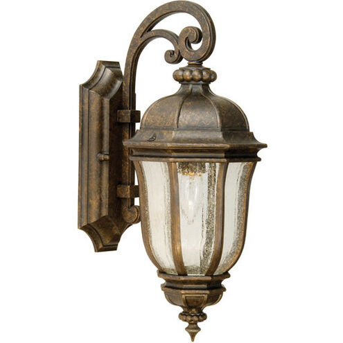 Harper 1 Light 18 inch Peruvian Bronze Outdoor Outdoor Wall Mount in Incandescent, Small