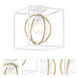 Kew Gardens 1 Light 10 inch Matte White Semi-Flush Ceiling Light
