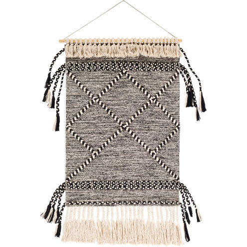 Zanafi Tassels Cream/Black Wall Hangings