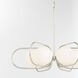 Belmont 6 Light 30 inch Polished Nickel Chandelier Ceiling Light