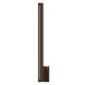 Stripe LED 30 inch Textured Bronze Indoor-Outdoor Sconce