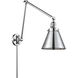 Appalachian 30 inch 3.5 watt Polished Chrome Swing Arm Wall Light, Franklin Restoration