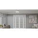 Blanche 3 Light 16 inch Brushed Nickel Flush Mount Ceiling Light, Medium