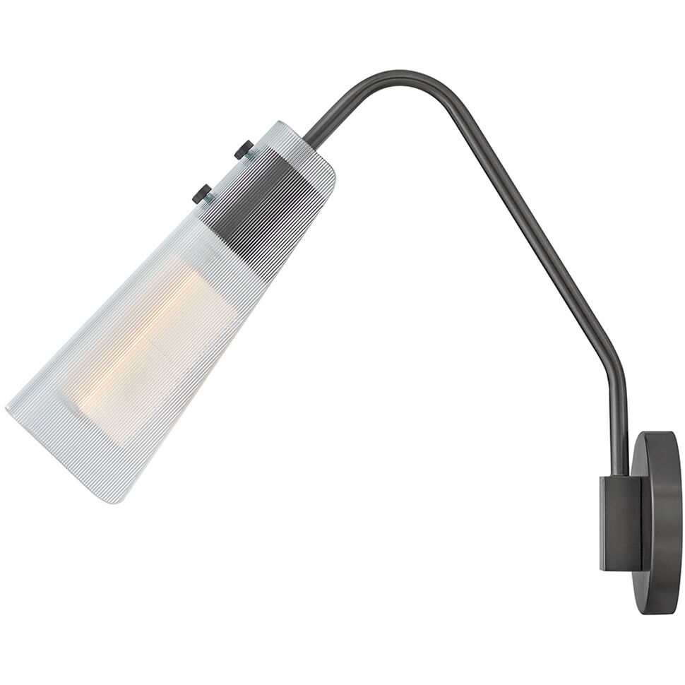 Altman Wall Mount Wall Light in Gunmetal