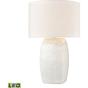 Abbeystead 23 inch 100.00 watt White Table Lamp Portable Light