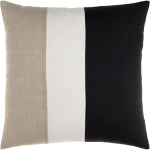 Roxbury 18 inch Black Pillow Kit in 18 x 18, Square