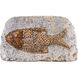 Marble Fish 8 X 5 inch Sculpture
