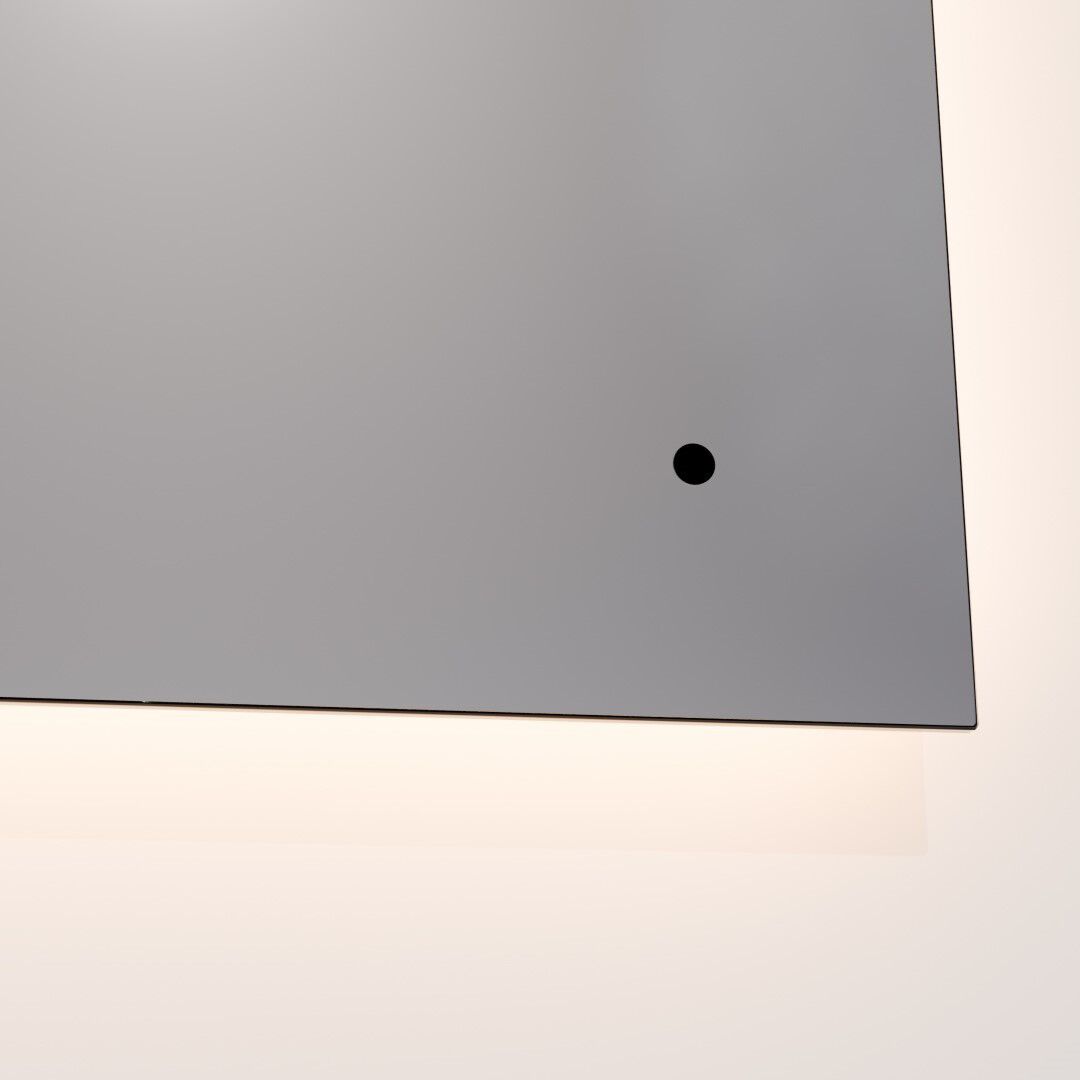 Galaxy 36 X 36 inch LED Lighted Mirror, Vanita by Oxygen