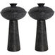 Guy Black Marble Decor Accessory, Set of 2