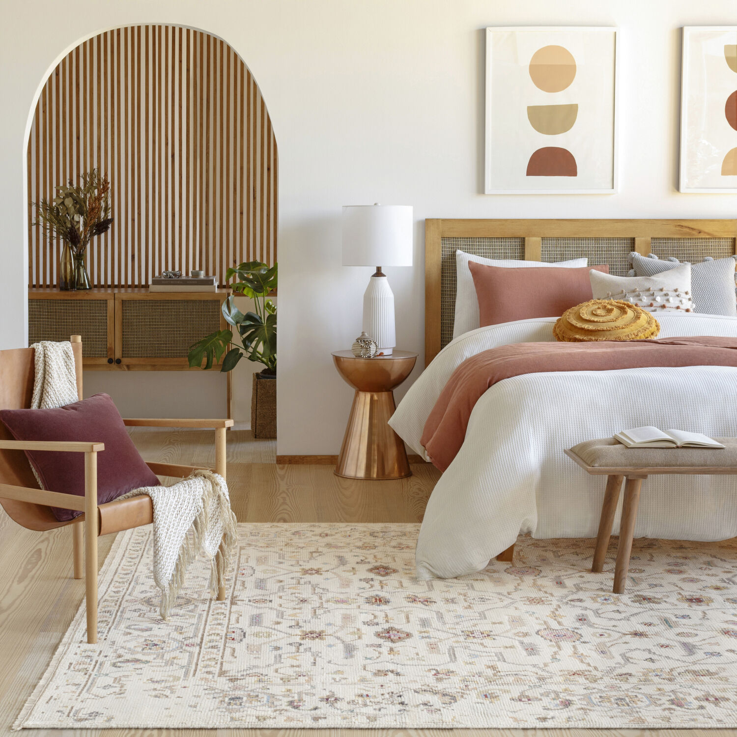 Kushal 120 X 96 inch Tan Rug in 8 x 10, Rectangle