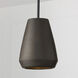 Della 1 Light 10 inch Terracotta Umber Pendant Ceiling Light