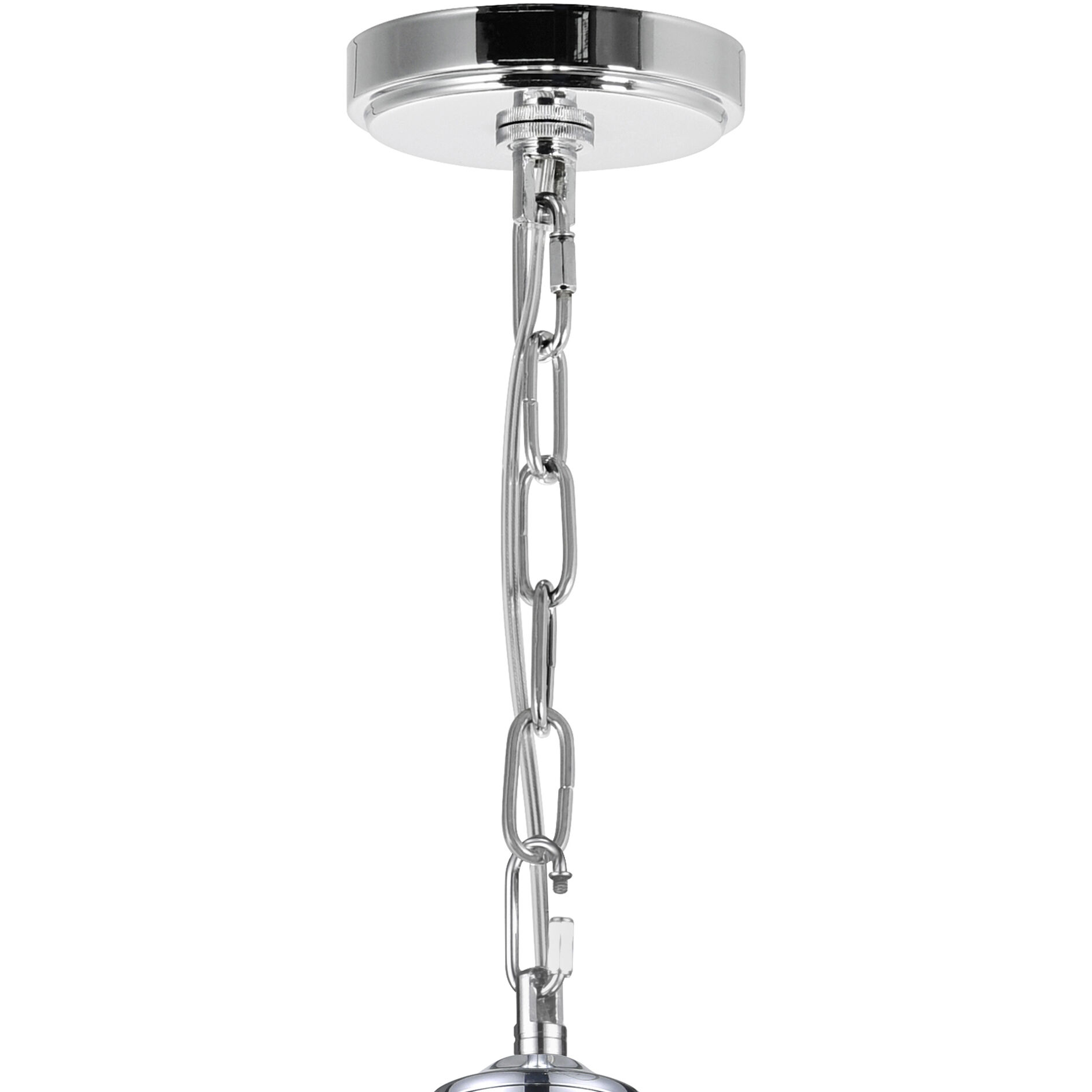Esia 4 Light 19 inch Chrome Chandelier Ceiling Light