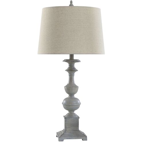 Cromwell 31 inch 150 watt Beige Table Lamp Portable Light