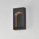 Brasilia LED 12 inch Black Outdoor Wall Mount