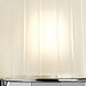 Icycle 1 Light 5 inch Chrome Sconce Wall Light