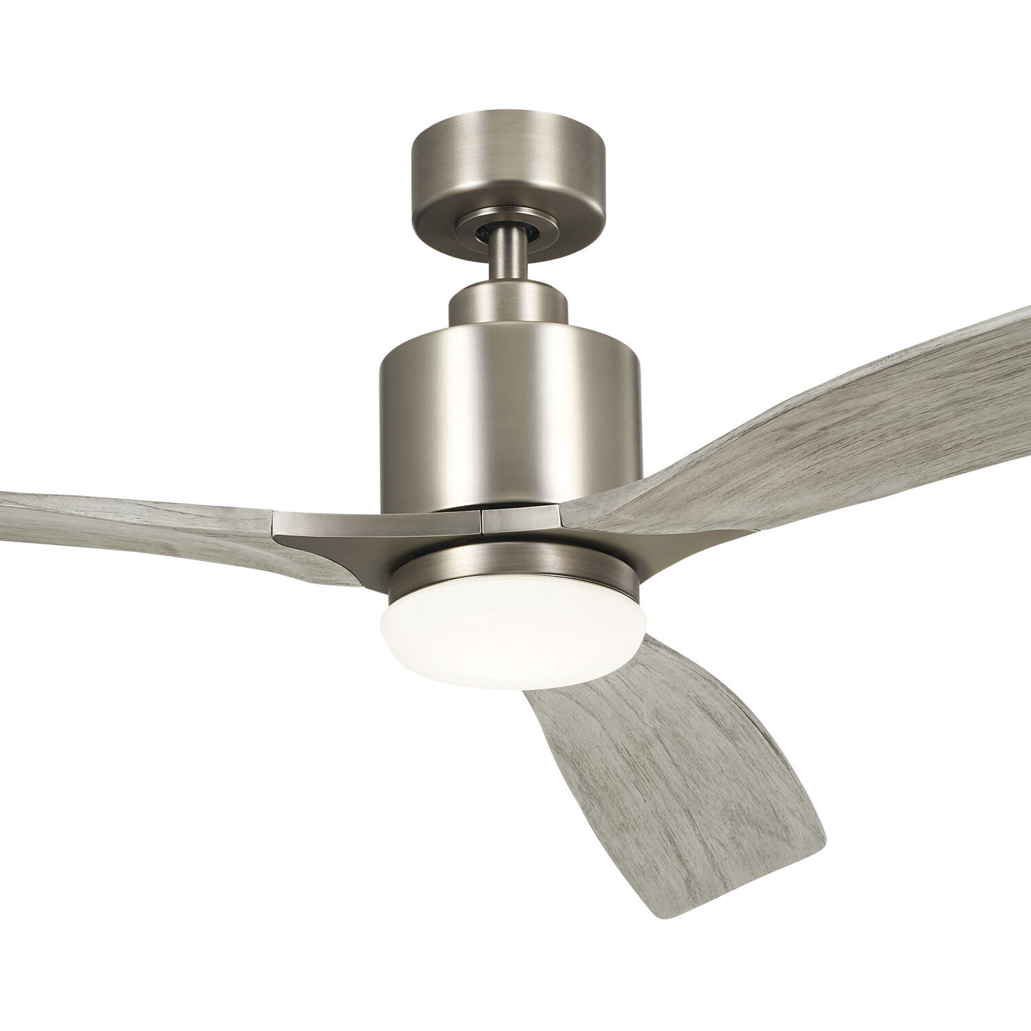 Ridley 60 inch Antique Pewter with Weathered White Walnut/Weathered White Walnut Blades Ceiling Fan