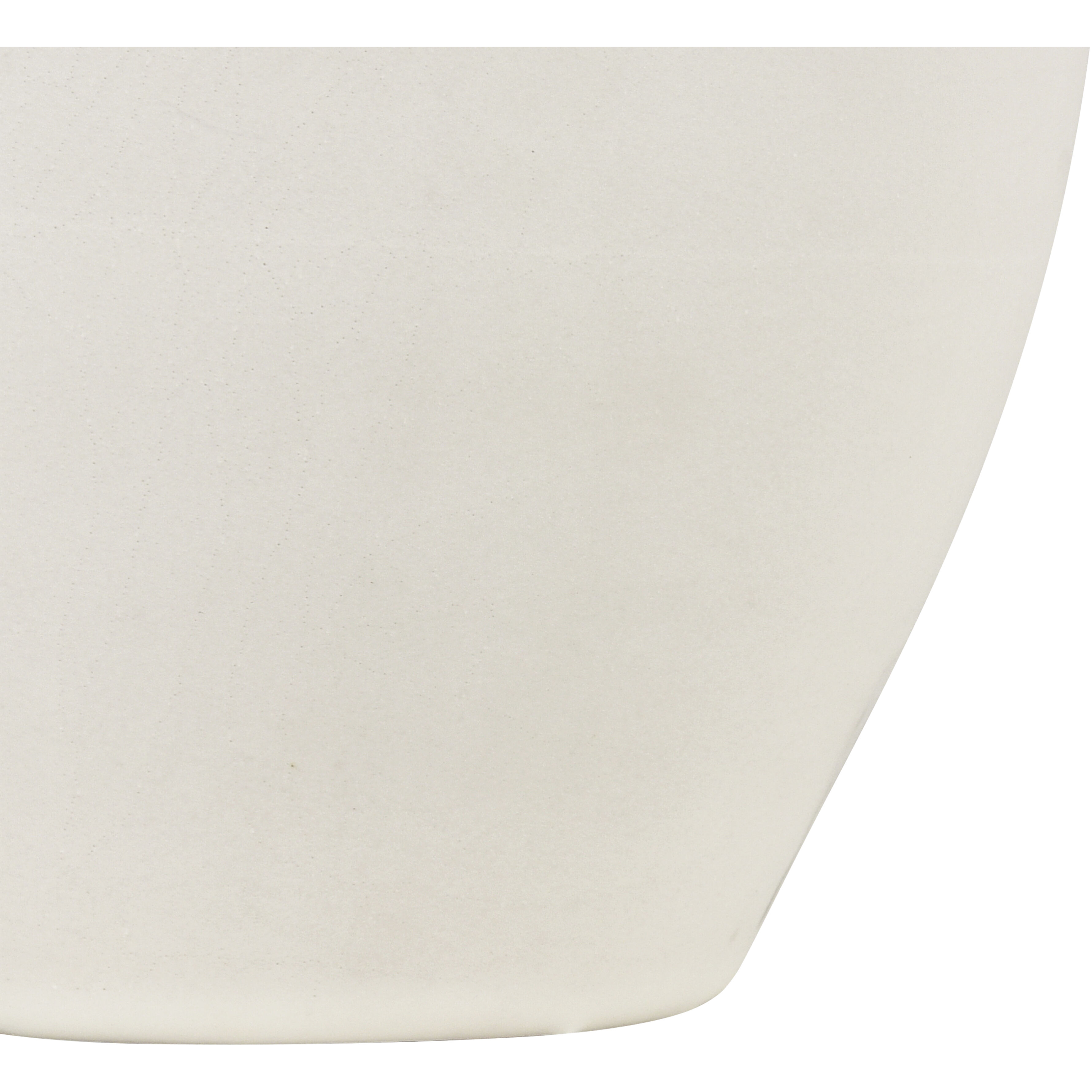 Faye 10 X 6.75 inch Vase in White