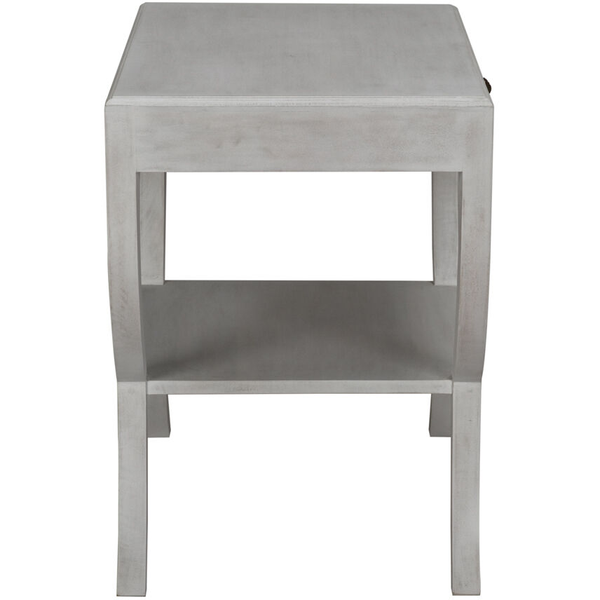 Maude 30 X 28.5 inch White Wash Side Table