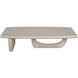 Douglas 72 X 37.5 inch Bleached Walnut Coffee Table