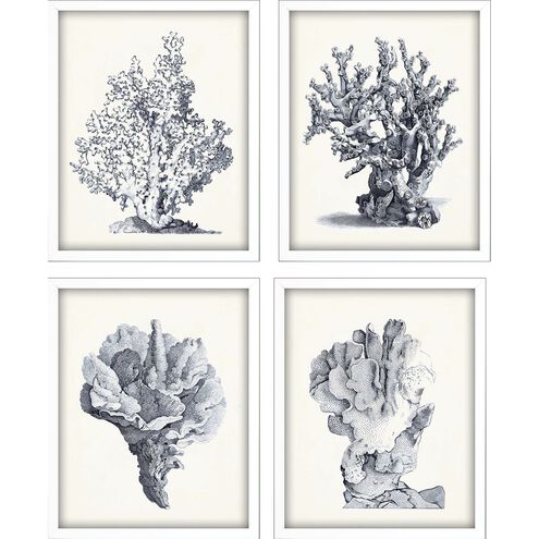 Waterside Collection Blue Framed Art