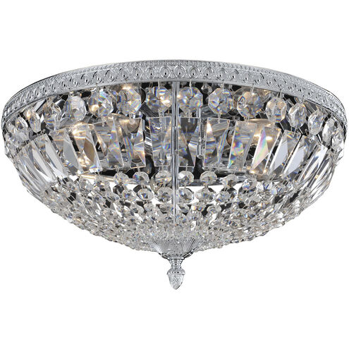 Lemire 5 Light 18 inch Chrome Flush Mount Ceiling Light