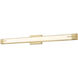 Chase LED 43 inch Modern Gold Bath Vanity Light Wall Light