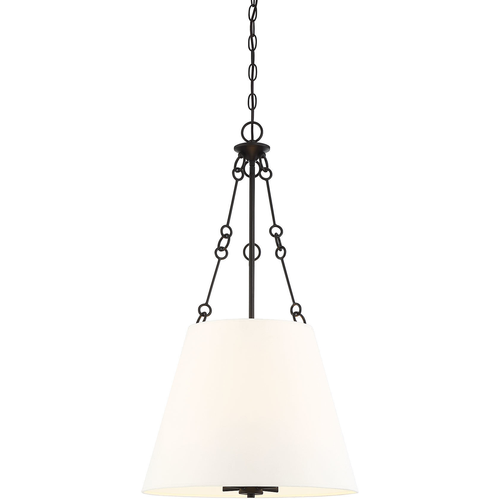 Austin 4 Light 18 inch English Bronze Pendant Ceiling Light, Essentials