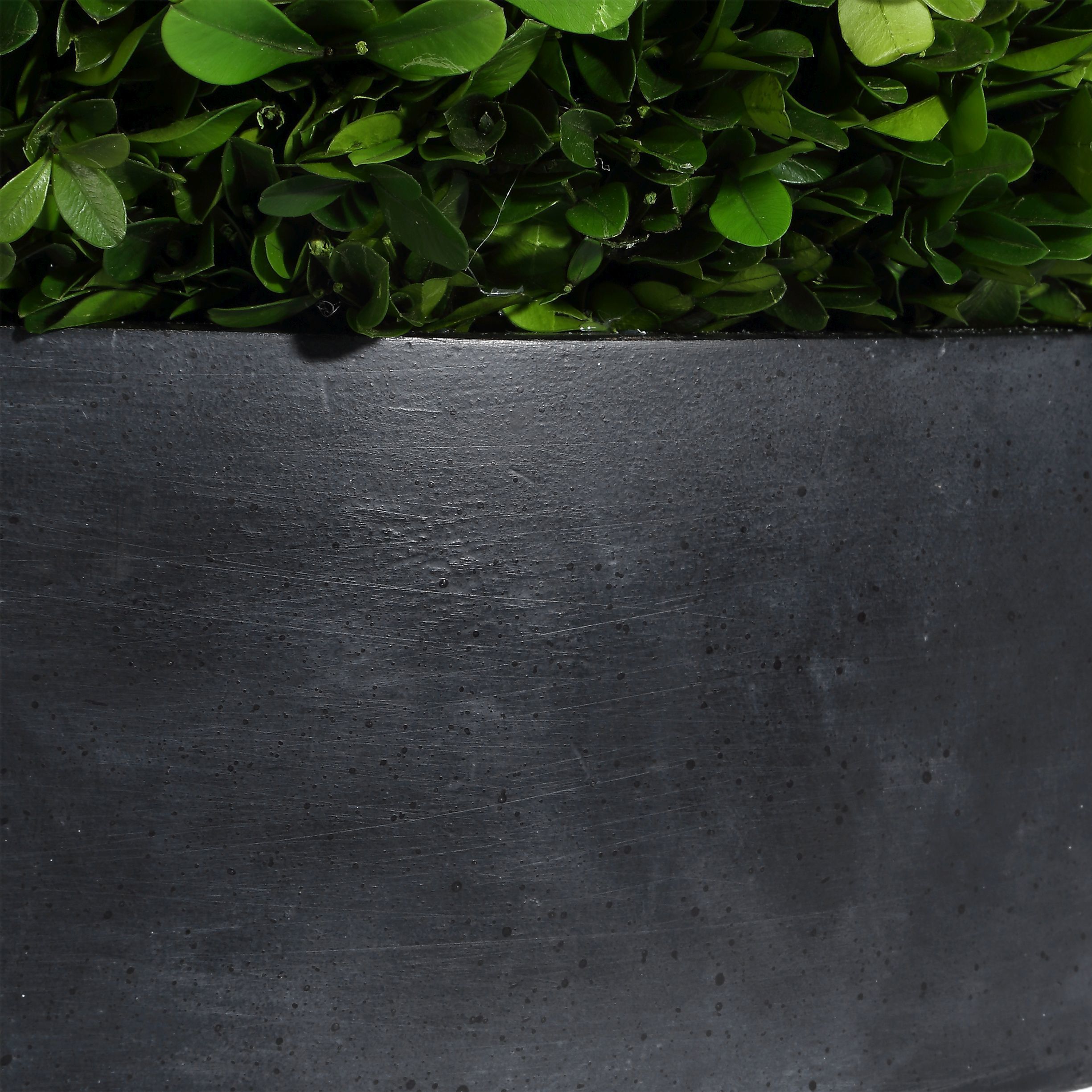 Verdana Aged Charcoal and Green Centerpiece In Bowl