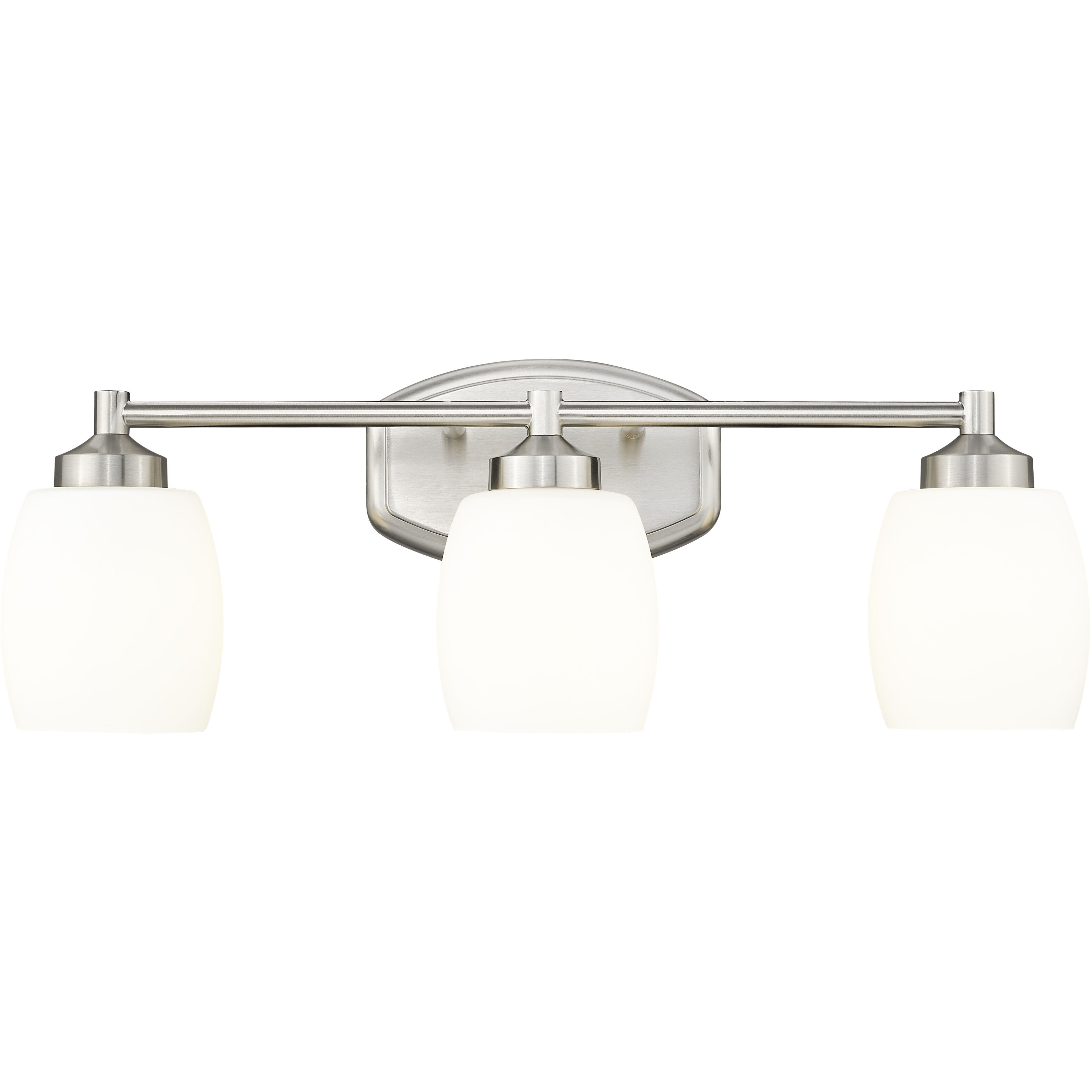 Kendrick 3 Light 23 inch Brushed Nickel Bath Vanity Light Wall Light