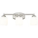 Kendrick 3 Light 23 inch Brushed Nickel Bath Vanity Light Wall Light