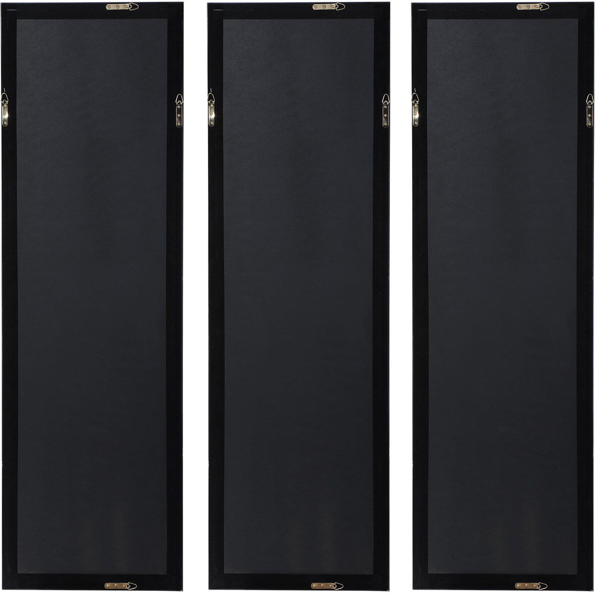 Ocean Swell 66 X 21 inch Painted Metal Art, Set of 3 