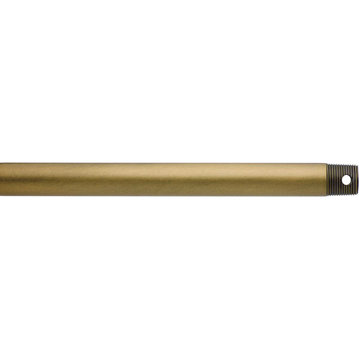 Independence Natural Brass Fan Down Rod, 24 inch