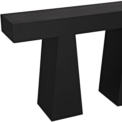 Wendell 52 X 12 inch Matte Black Console