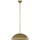 Kelly Wearstler Utopia LED 18 inch Gild Sculpted Pendant Ceiling Light