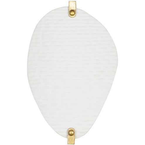 Aliform Wall Sconce Wall Light in Oxidized Gold Leaf
