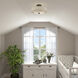Bellingham 3 Light 15 inch Bronze Large Semi-Flush Ceiling Light, Large