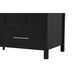 Irene 60 X 22 X 34 inch Black Vanity Sink Set