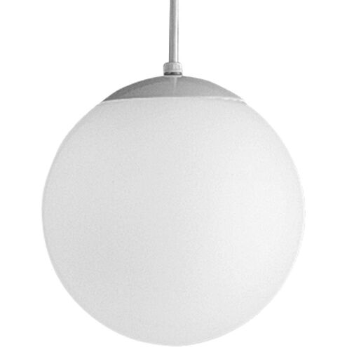 Opal Globes 1 Light White Pendant Ceiling Light