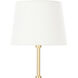 Auburn 30.5 inch 100.00 watt Gold Leaf Table Lamp Portable Light, Buffet Lamp