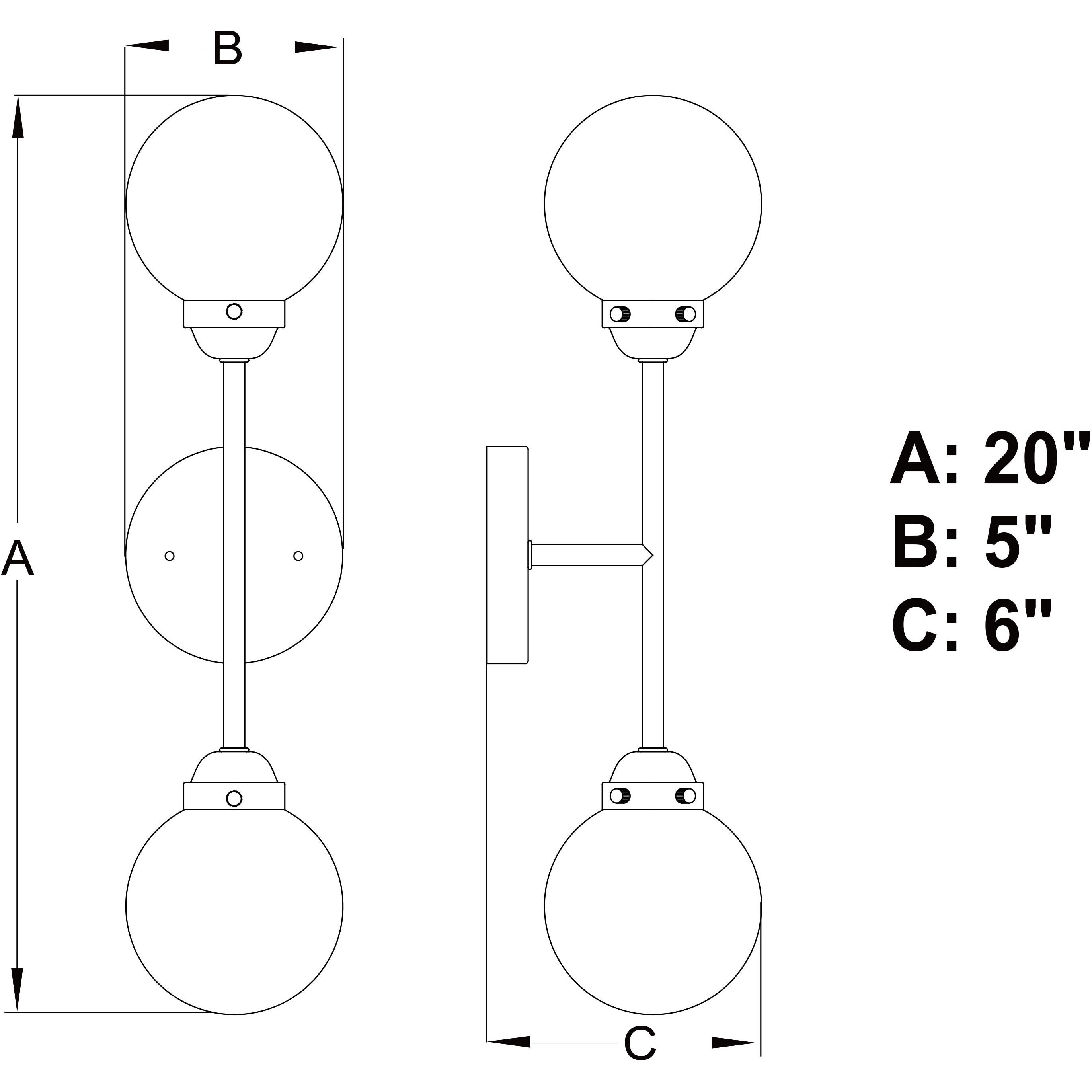 Orbit LED 5 inch Muted Brass and Oil Rubbed Bronze Wall Light in 2