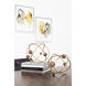 Anita Brown and Gold Decorative Ball