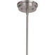 Avondale LED 25.25 inch Satin Nickel and Dark Sycamore Chandelier Ceiling Light
