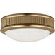 Paloma Contreras Ritz 8 inch Gild Flush Mount Ceiling Light