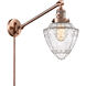Franklin Restoration Bullet 20 inch 60.00 watt Antique Copper Swing Arm Wall Light