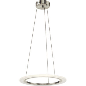 Hyvo LED 20 inch Brushed Nickel Chandelier Round Pendant Ceiling Light