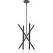 Soho 8 Light 20 inch Scandinavian Gray Chandelier Ceiling Light 
