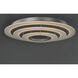 Saturn II LED LED 31.5 inch Matte Silver Flush Mount Ceiling Light