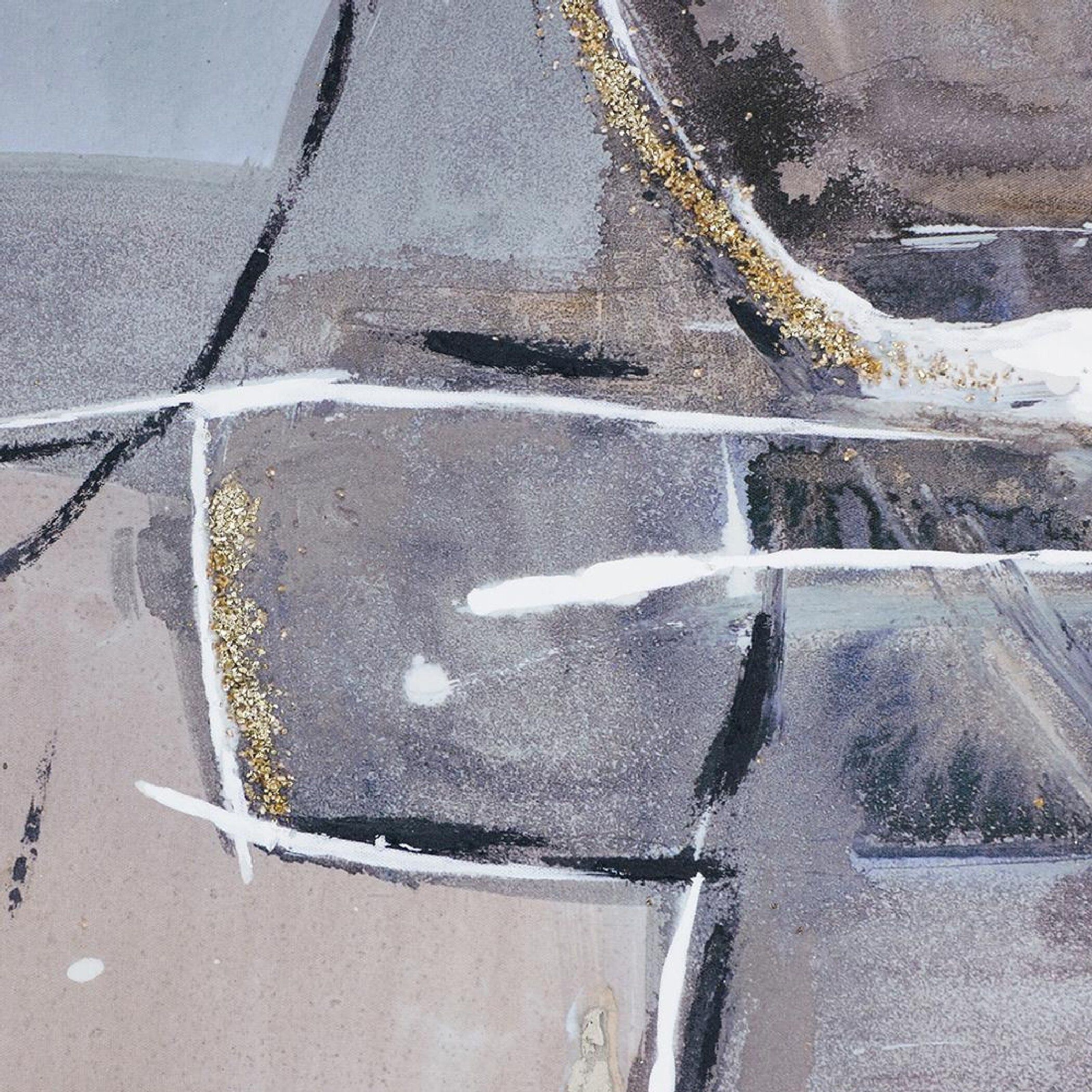 Ice Beige/Gray Wall Art