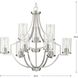 Lassiter 9 Light 32 inch Brushed Nickel Chandelier Ceiling Light