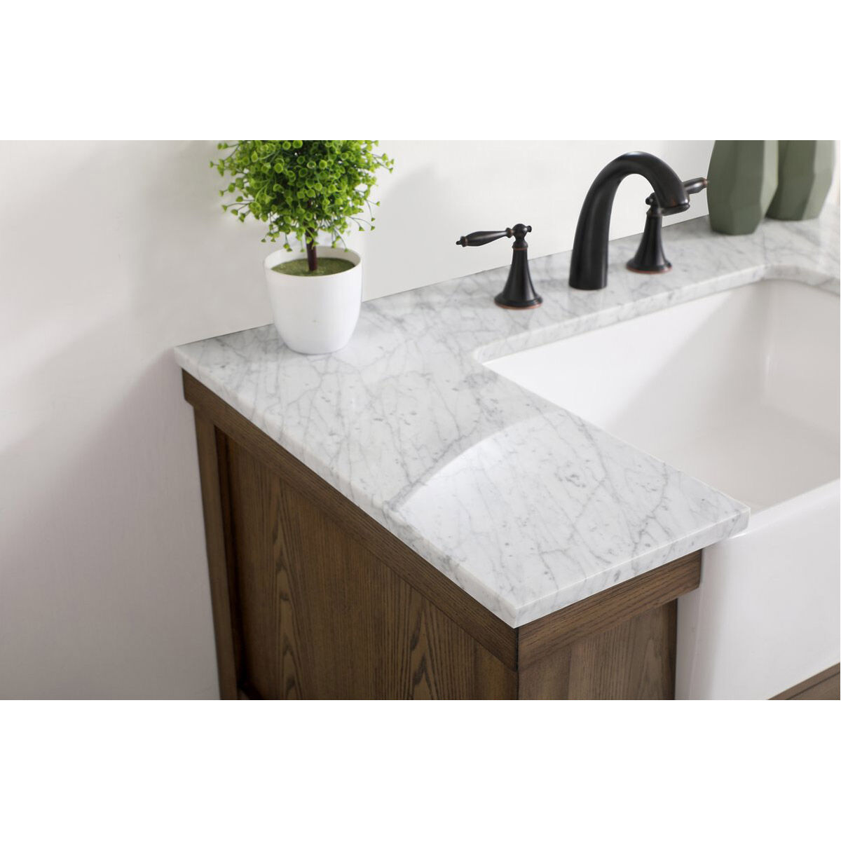 Clement 36 X 22 X 34.13 inch Driftwood Bathroom Vanity Cabinet